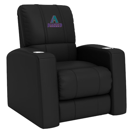 Dreamseat Relax Recliner with Arizona Diamondbacks Cooperstown Primary Logo XZ418301RHTCDBLK-PSCOOP0001